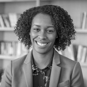 Image of alumna Simone Hill ’10, diversity, equity and inclusion strategist at Omidyar Network, a philanthropic investment firm